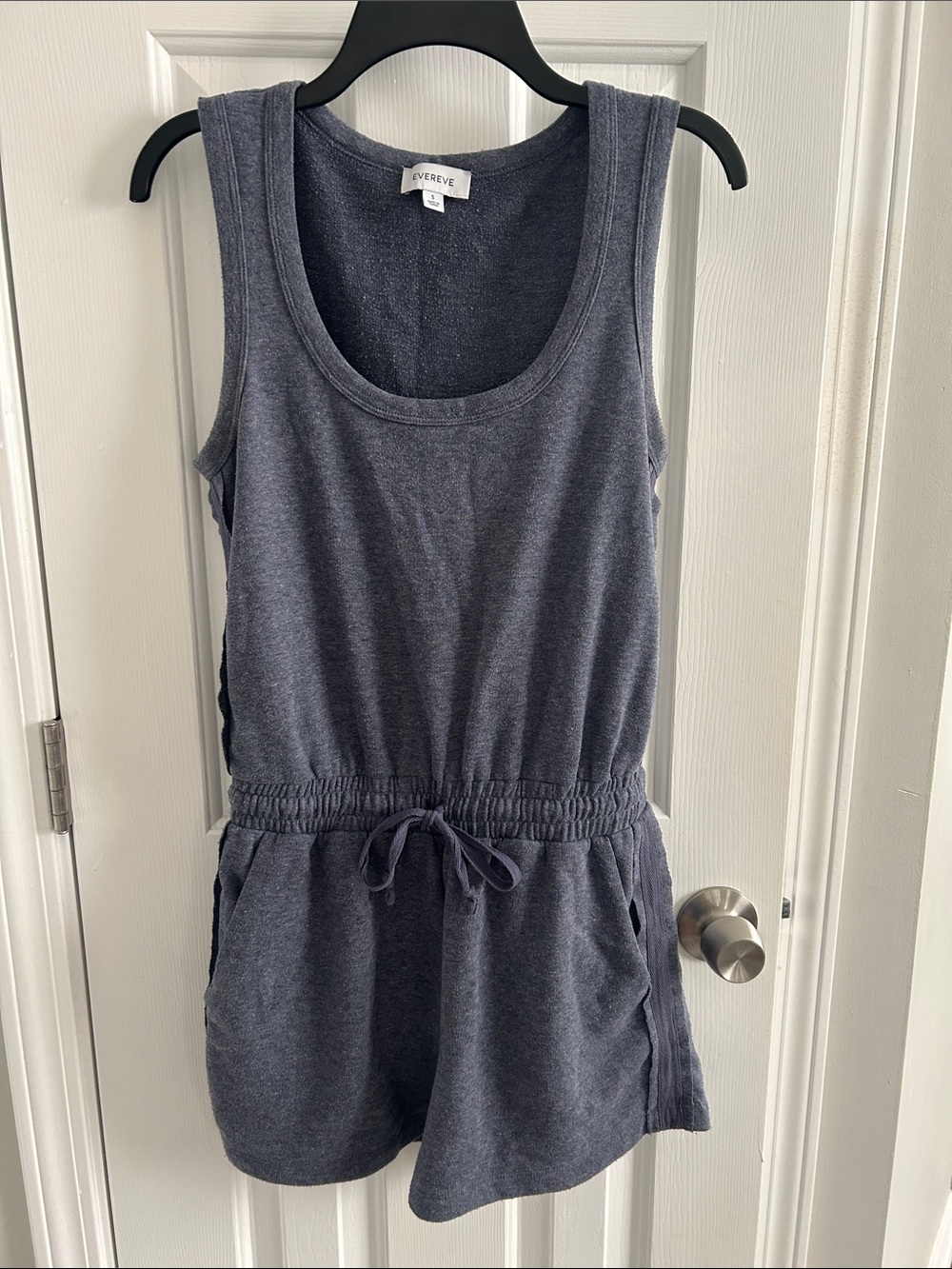 Evereve Blue Sleeveless Romper